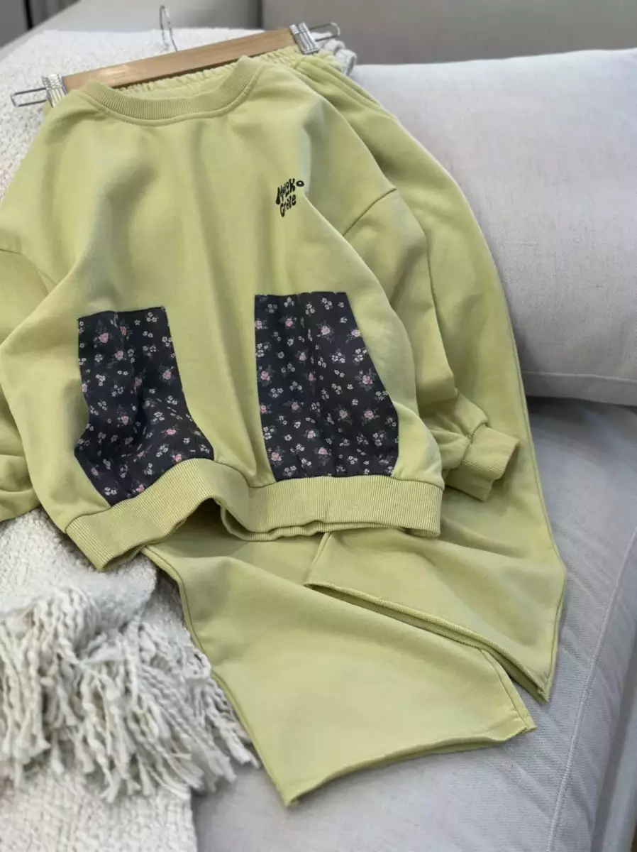 بلوز شلوار نبات کد1008