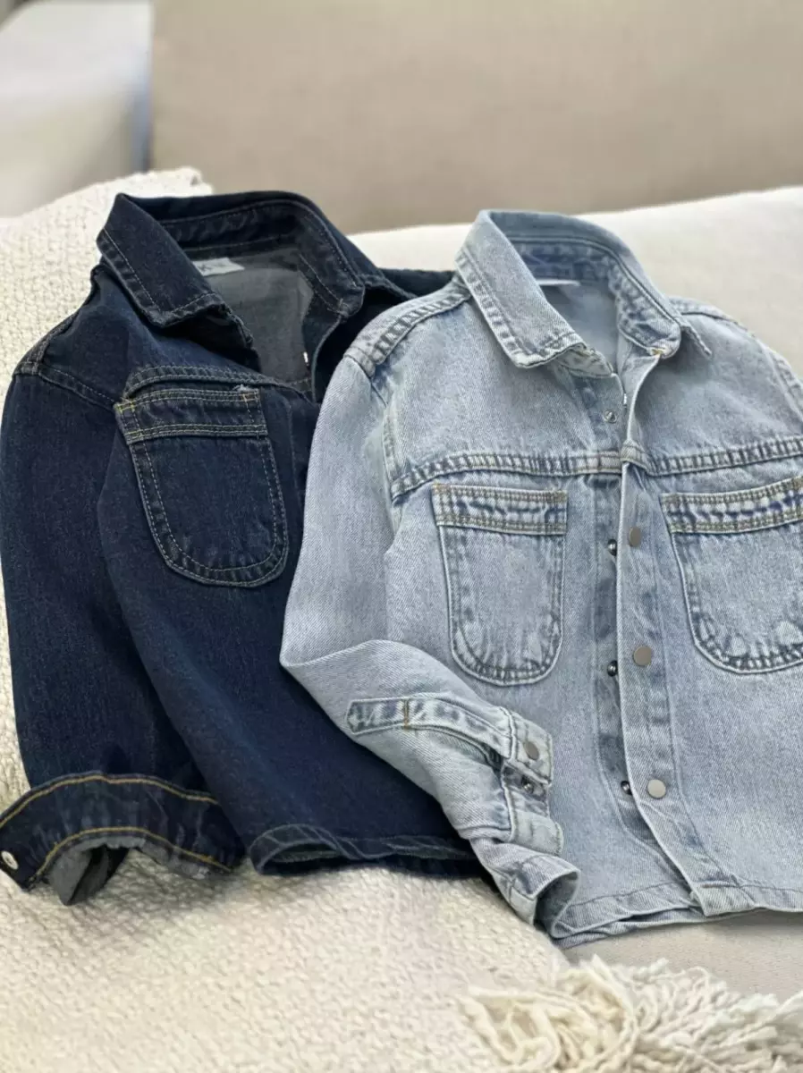 پیراهن پاییزی جین کد 1014