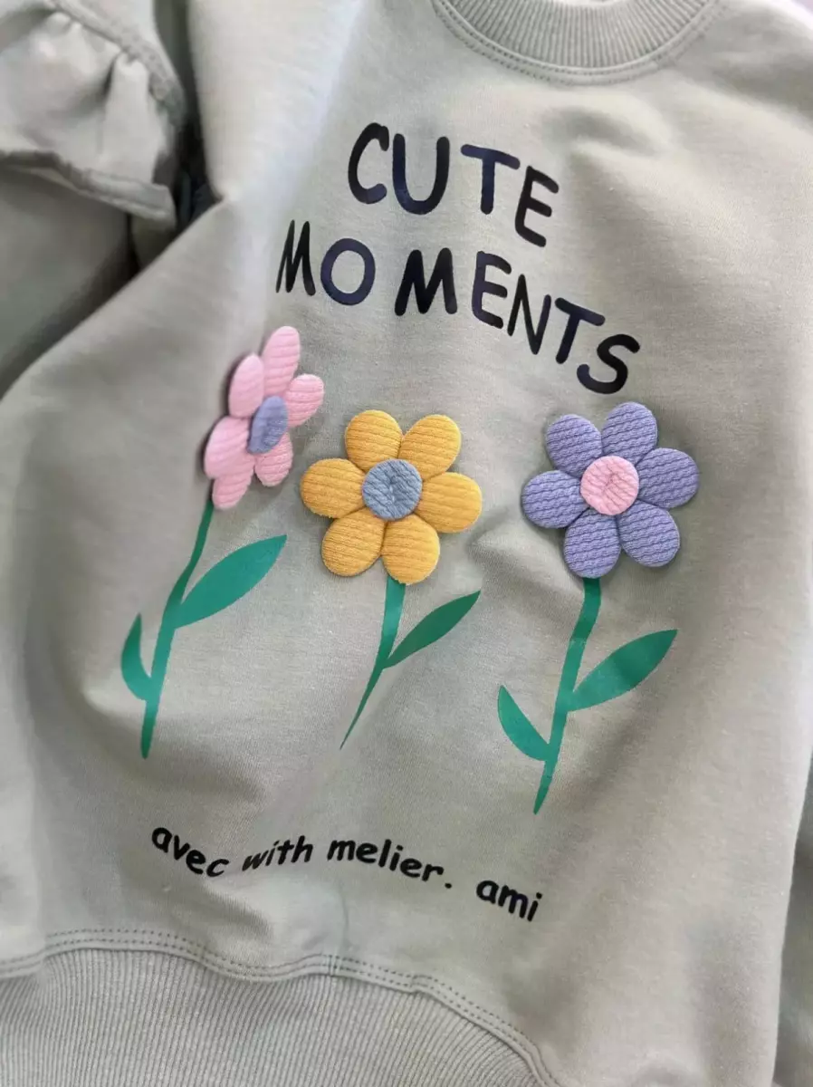 بلوز شلوار گلی کد 961