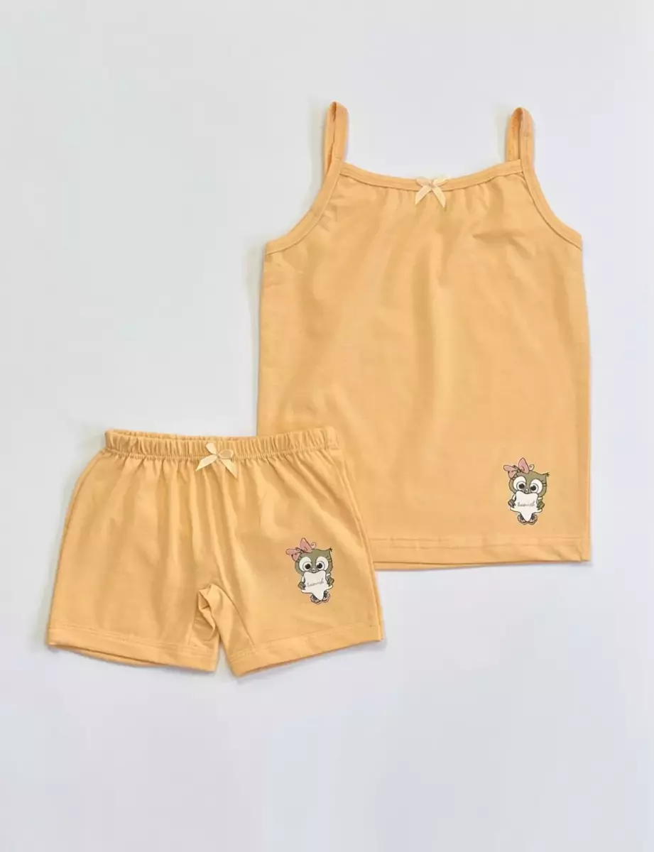 ست تاپ شورت دخترانه کد1079