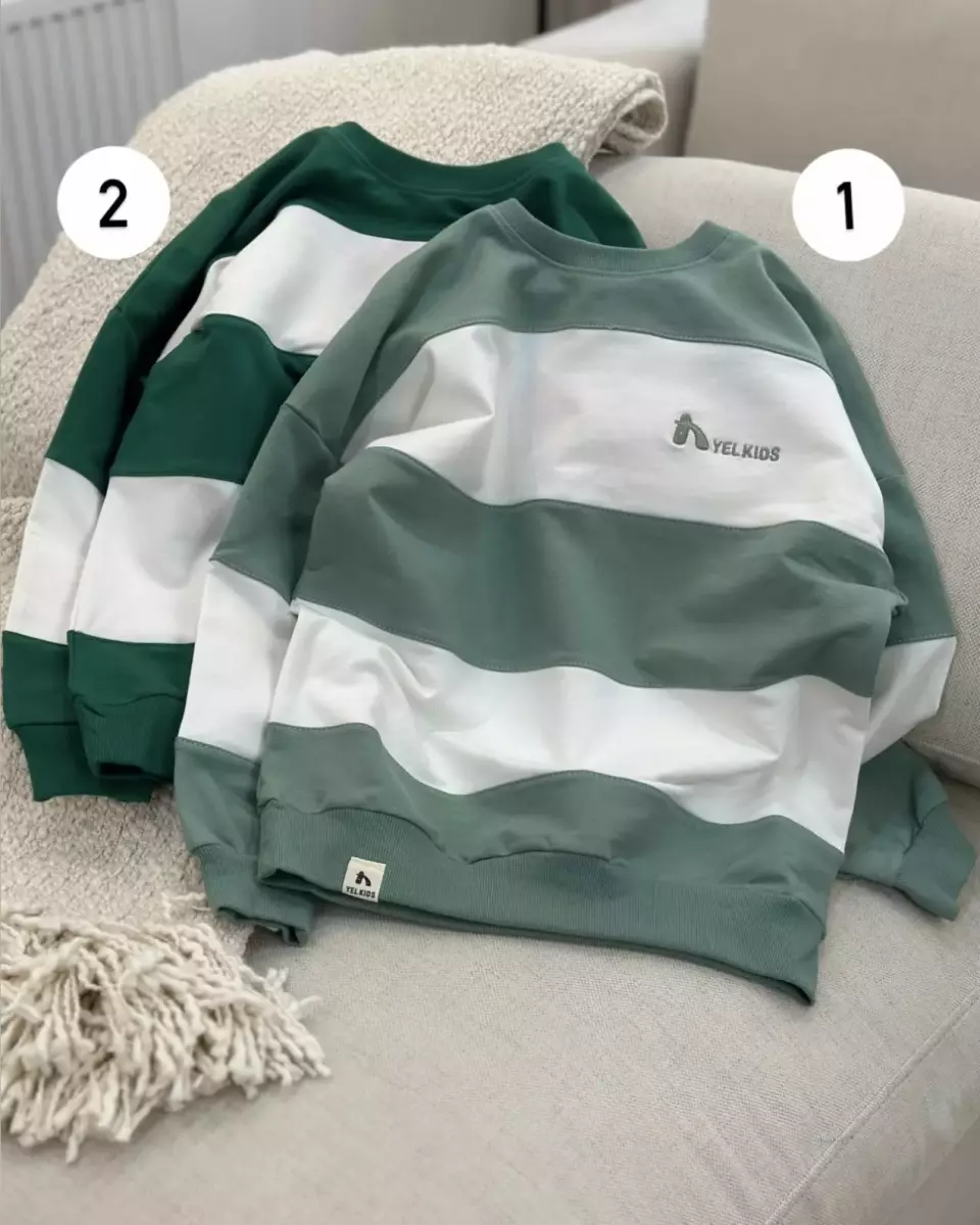 بلوز راه راه پاییزی کد1080