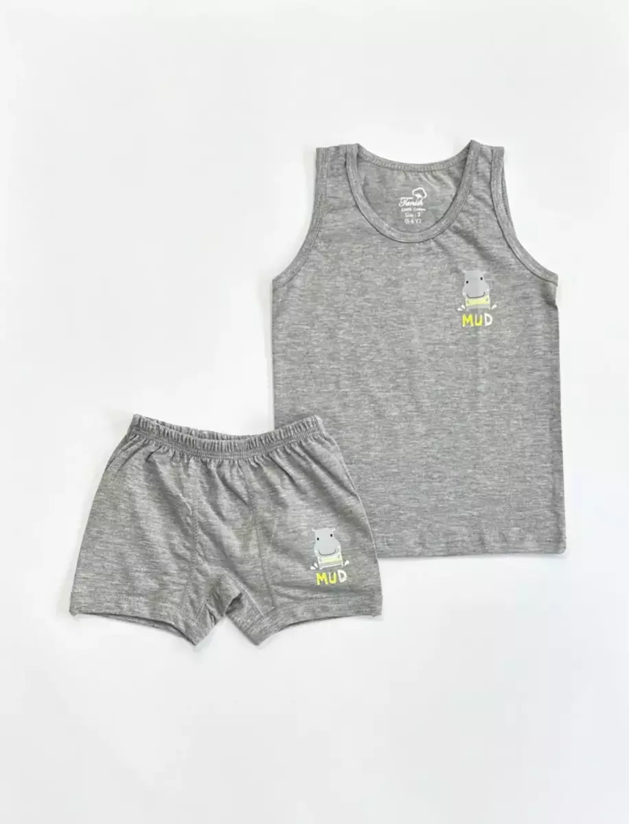 ست رکابی و شورت پسرانه کد1078