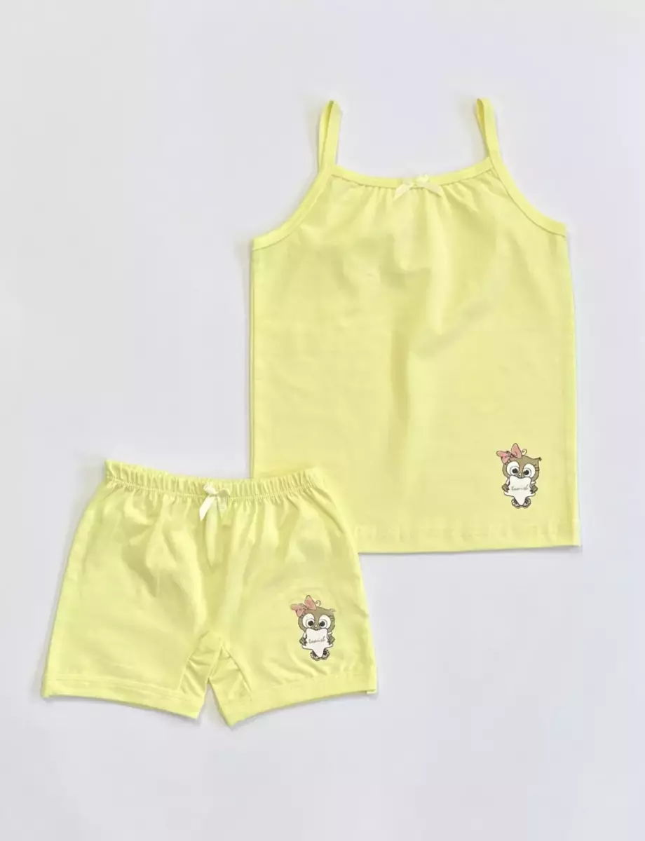 ست تاپ شورت دخترانه کد1079