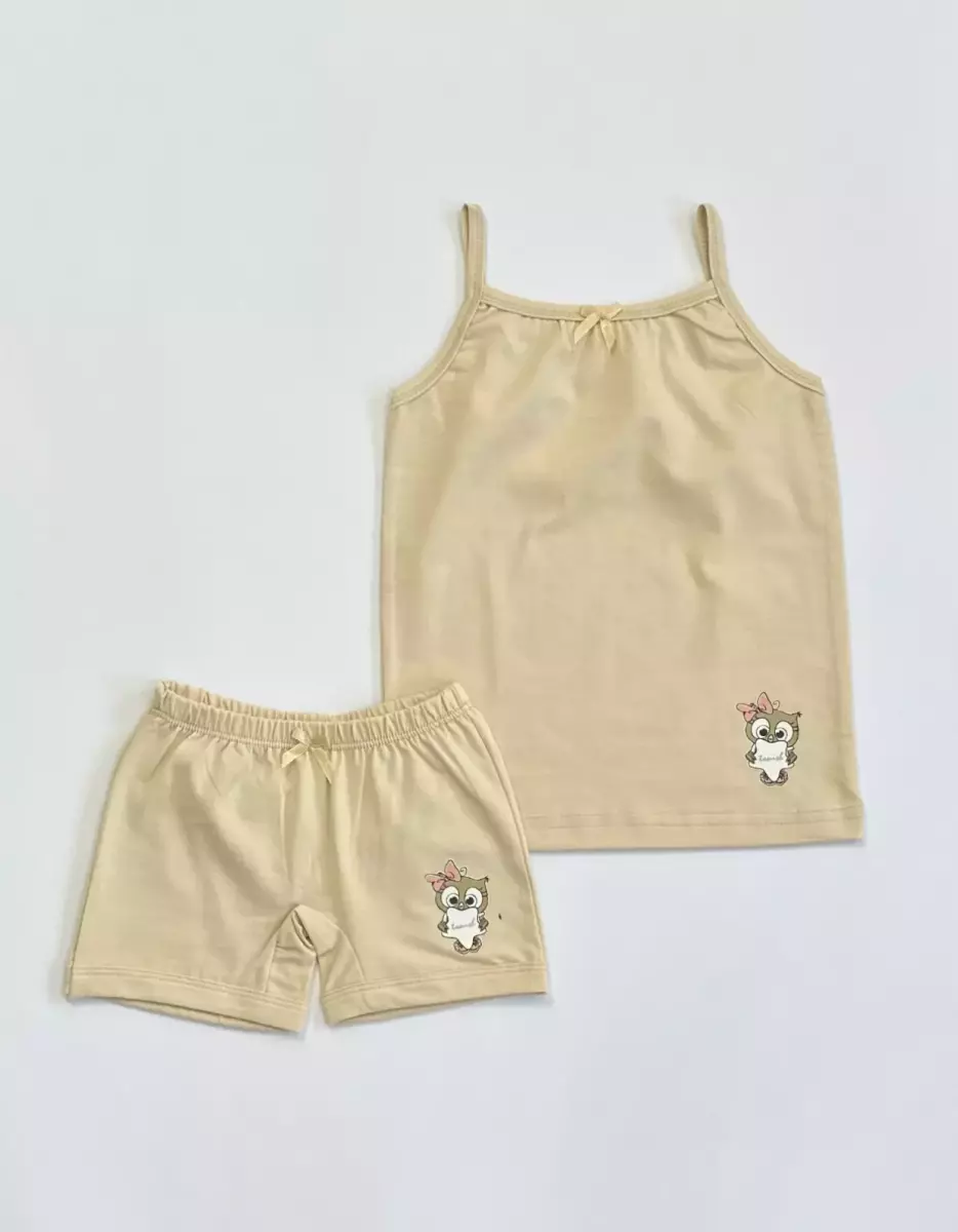 ست تاپ شورت دخترانه کد1079