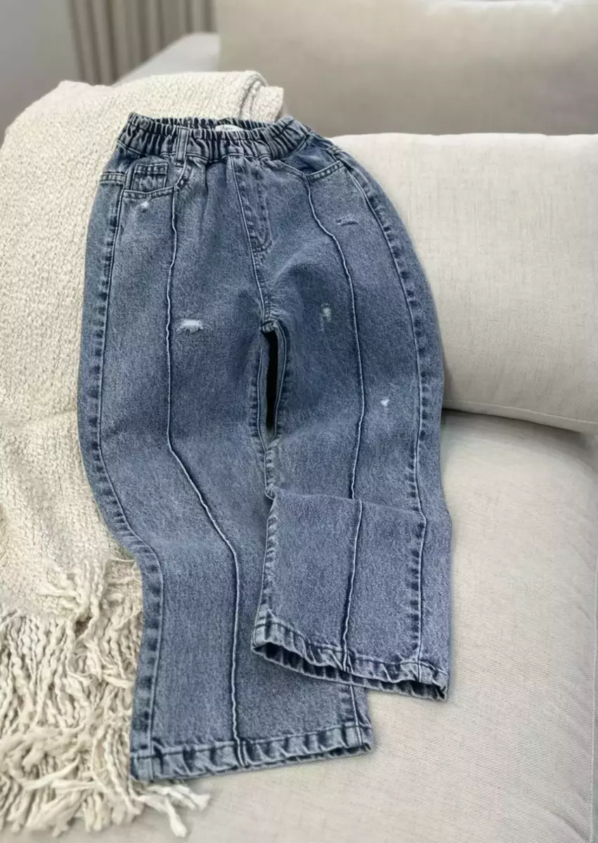 شلوار بگ جین کد1101