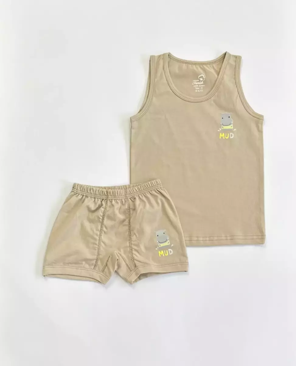 ست رکابی و شورت پسرانه کد1078