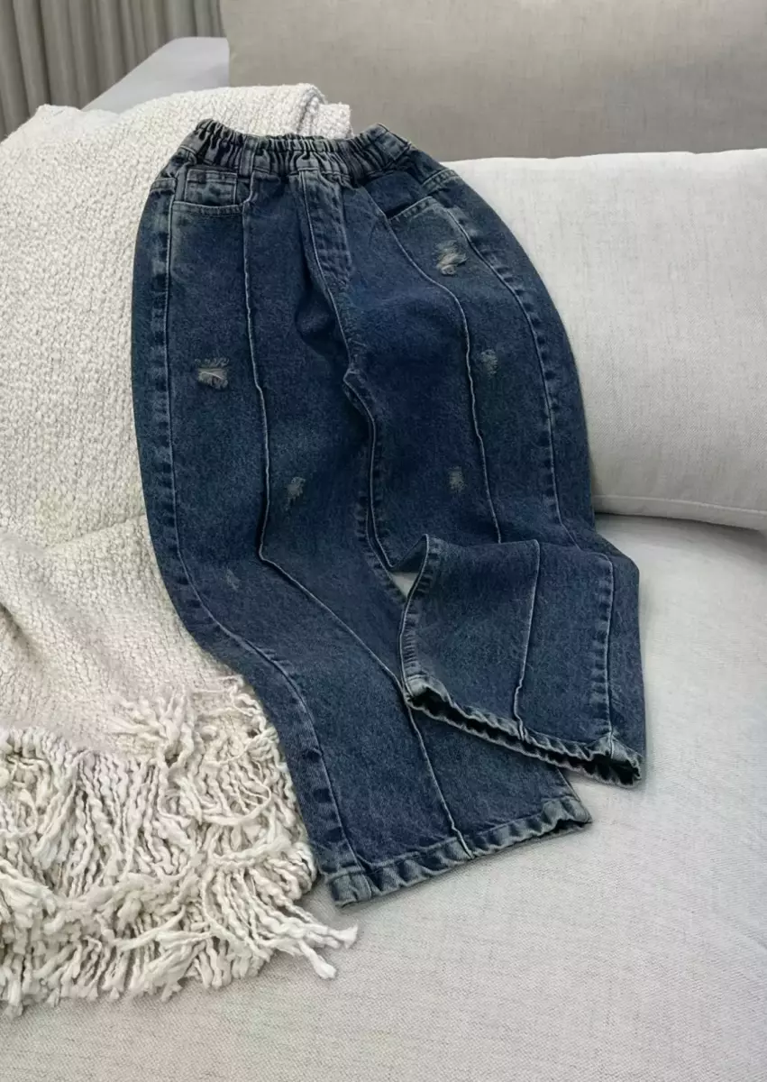 شلوار بگ جین کد1101