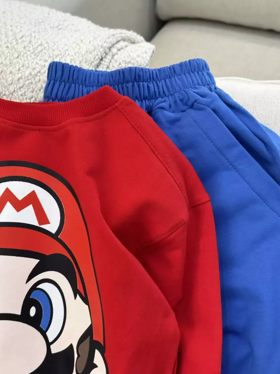 بلوز و شلوار سونیک و ماریو کد1096