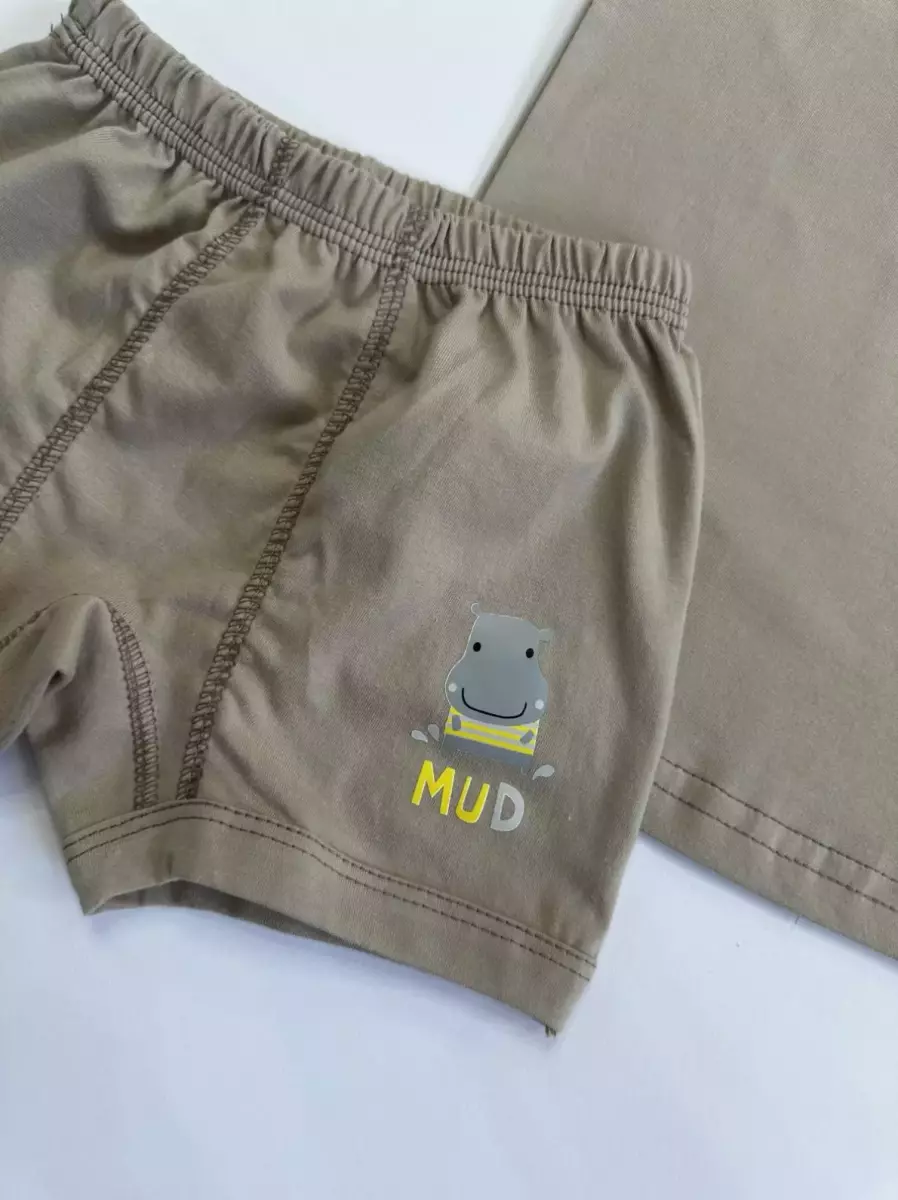 ست رکابی و شورت پسرانه کد1078