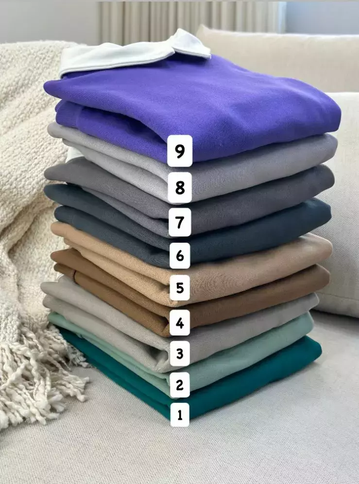 ست دوتیکه یقه دار کد1116