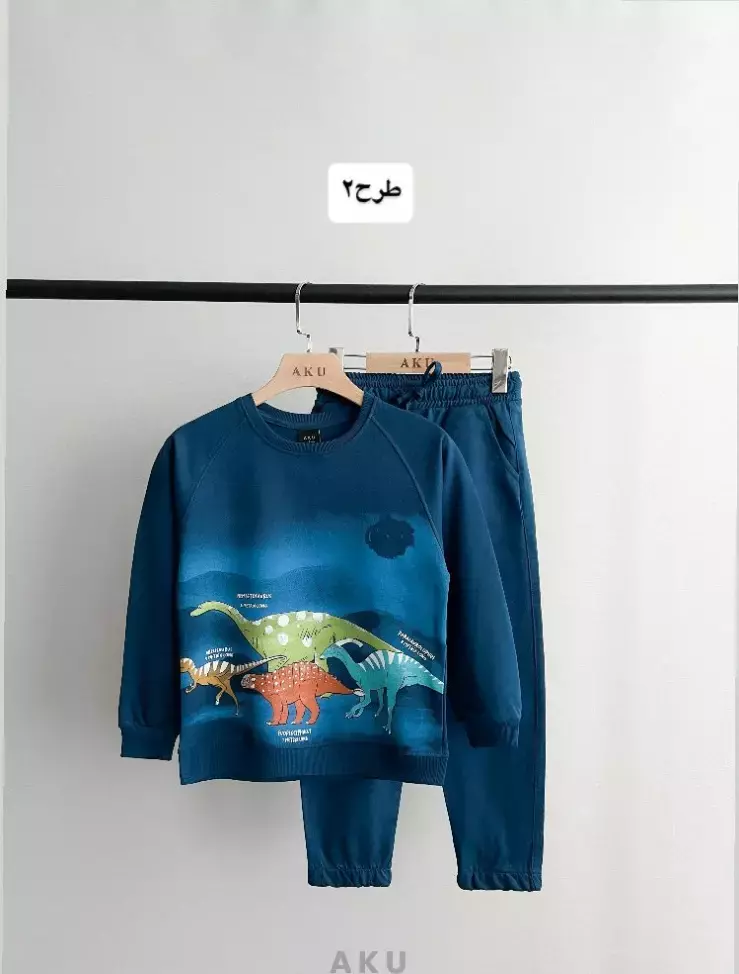 ست بلوز شلوار طرحدار کد1114