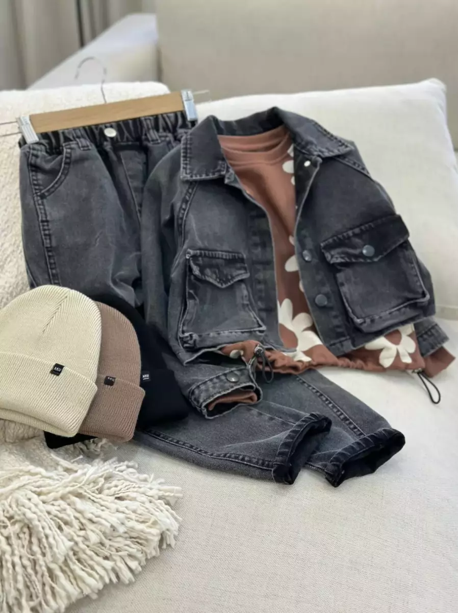 کت  کراپ جین کد1235