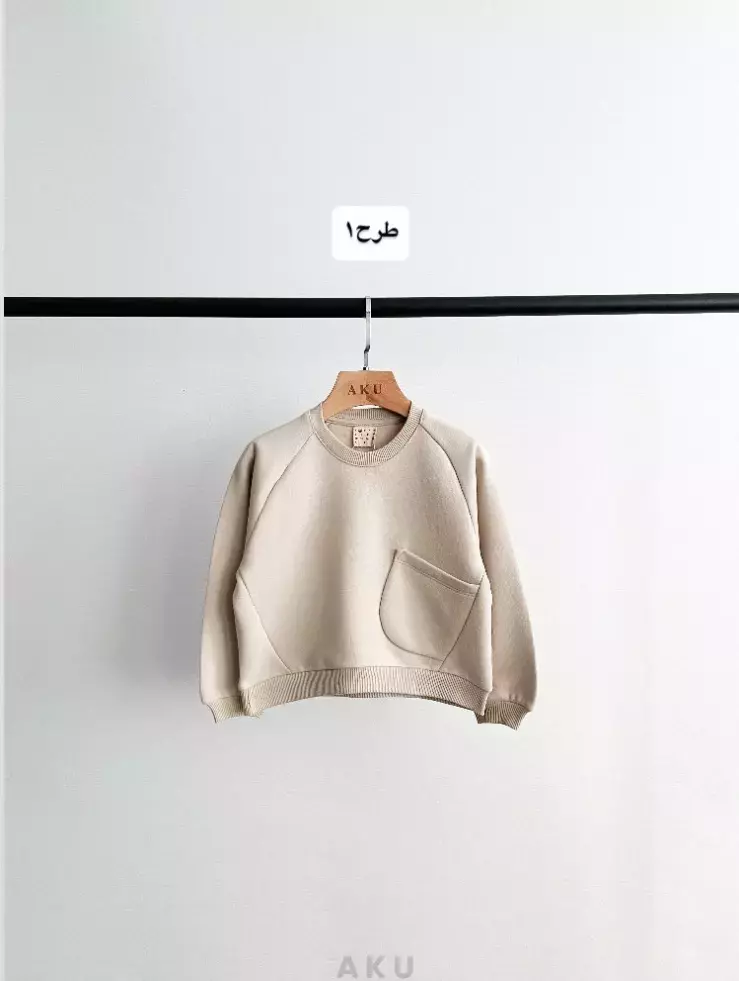 بلوز کرکدار تک جیب کد1113