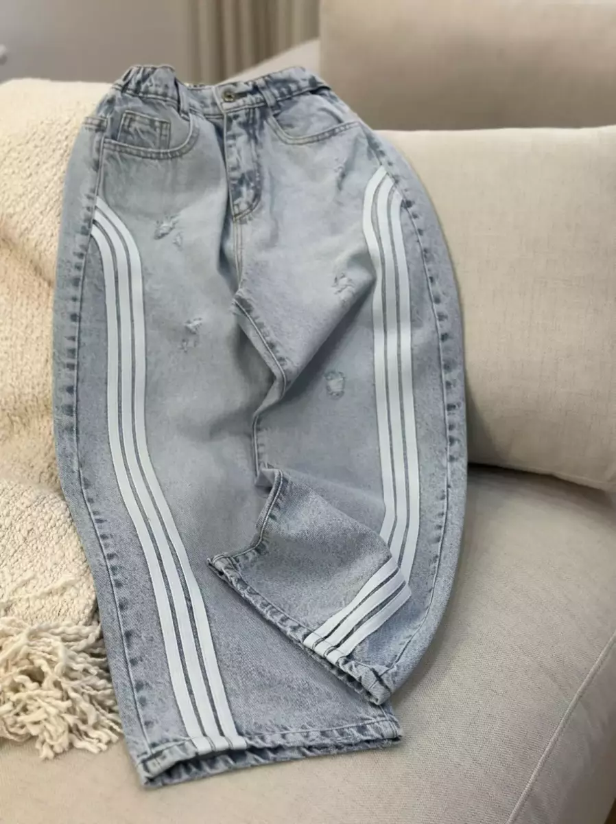 شلوار بگ نوار دار کد1124