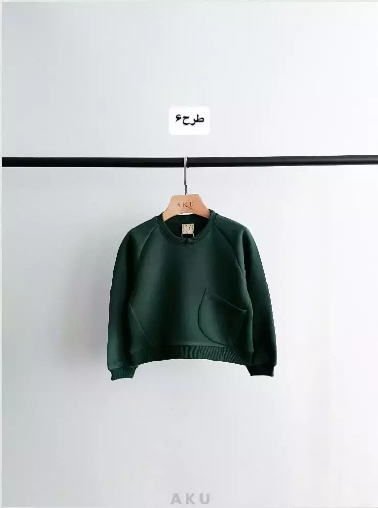 بلوز کرکدار تک جیب کد1113