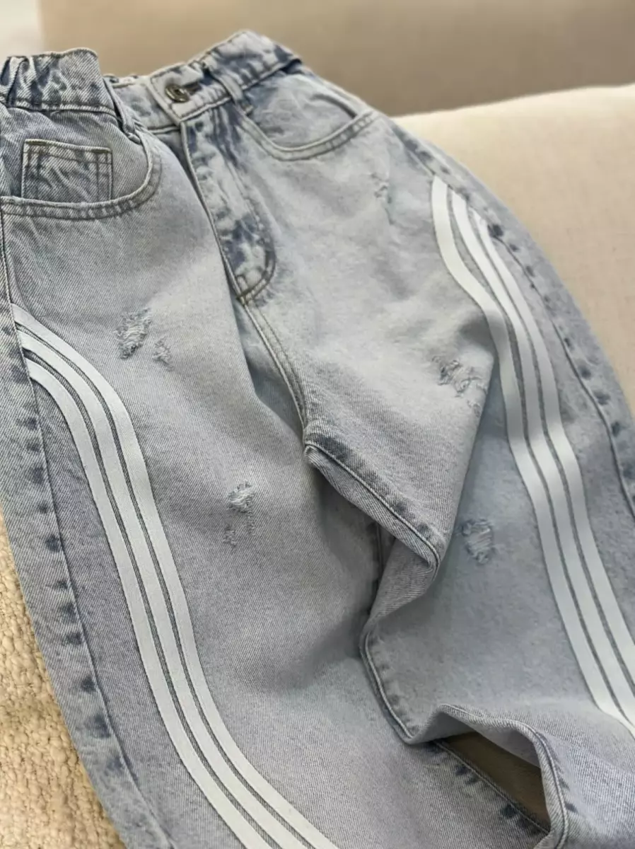 شلوار بگ نوار دار کد1124