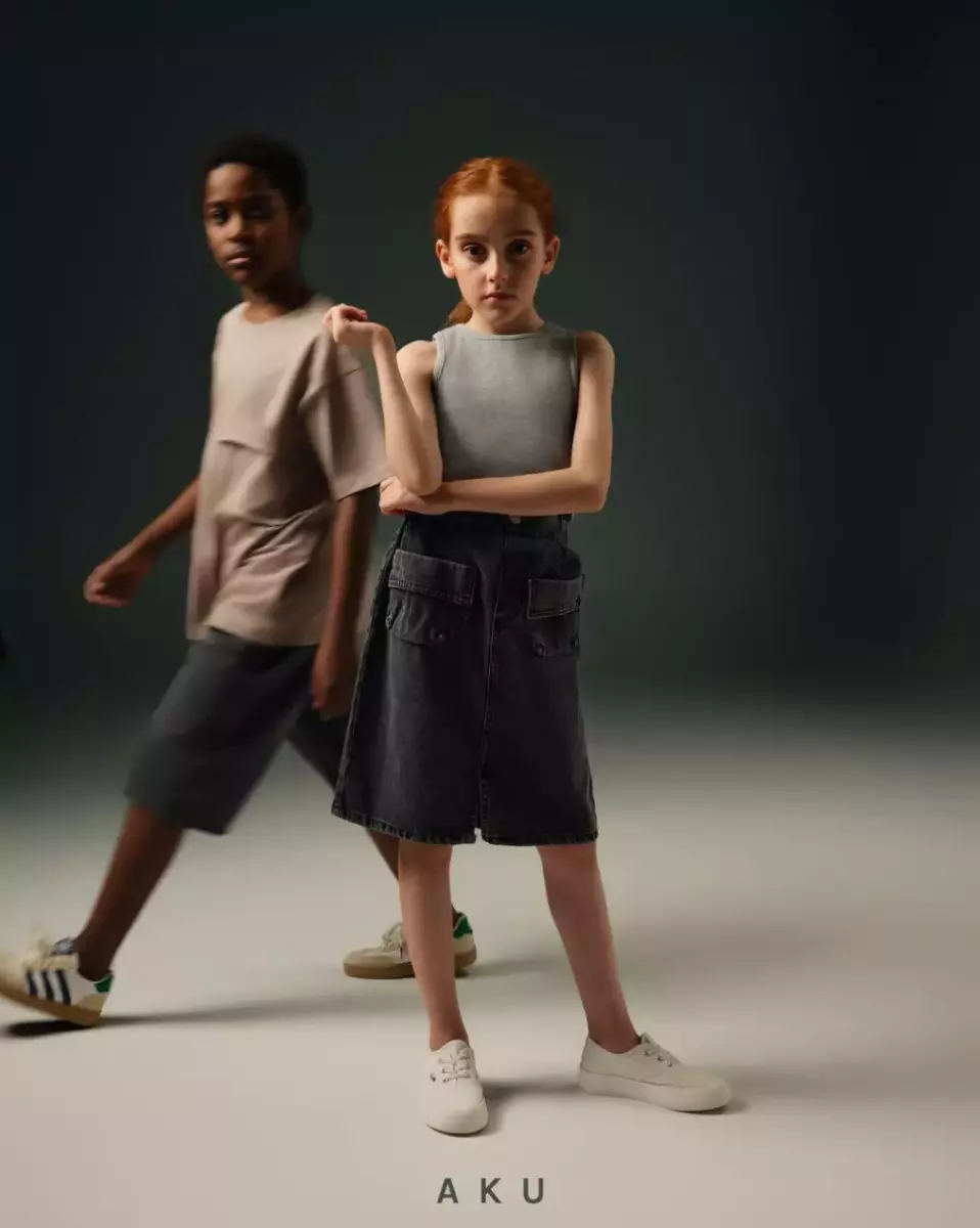 دامن جین جیب دار کد1117