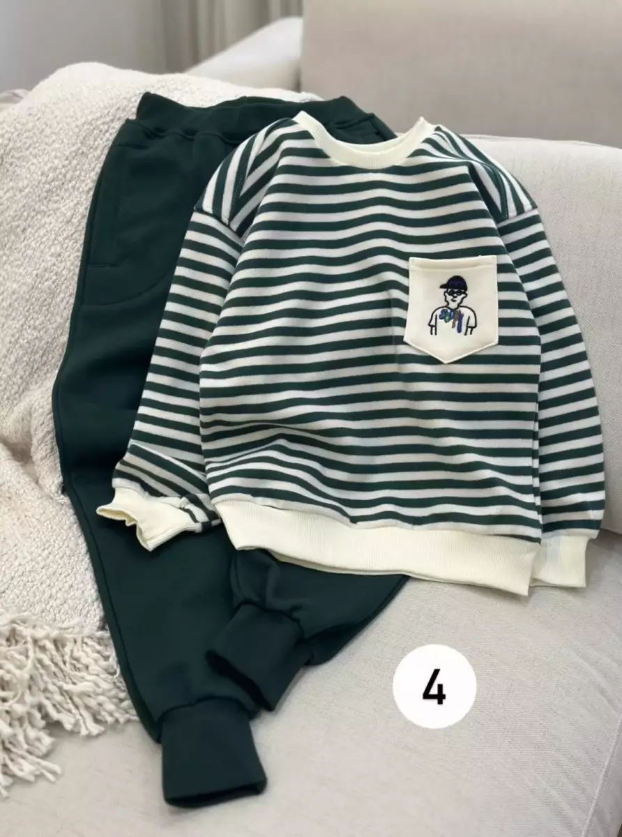 ست دو تیکه راه راه کد1122