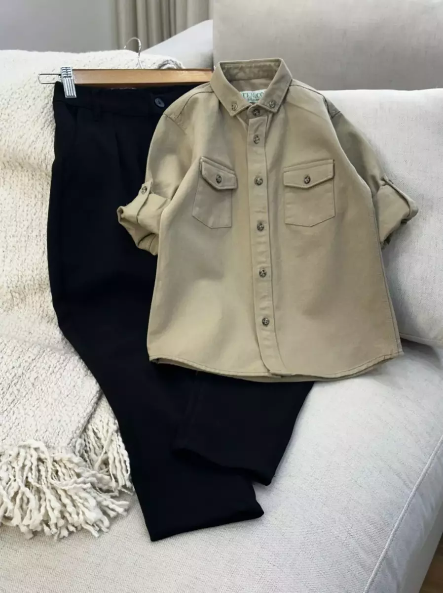 پیراهن دکمه دار کد1126