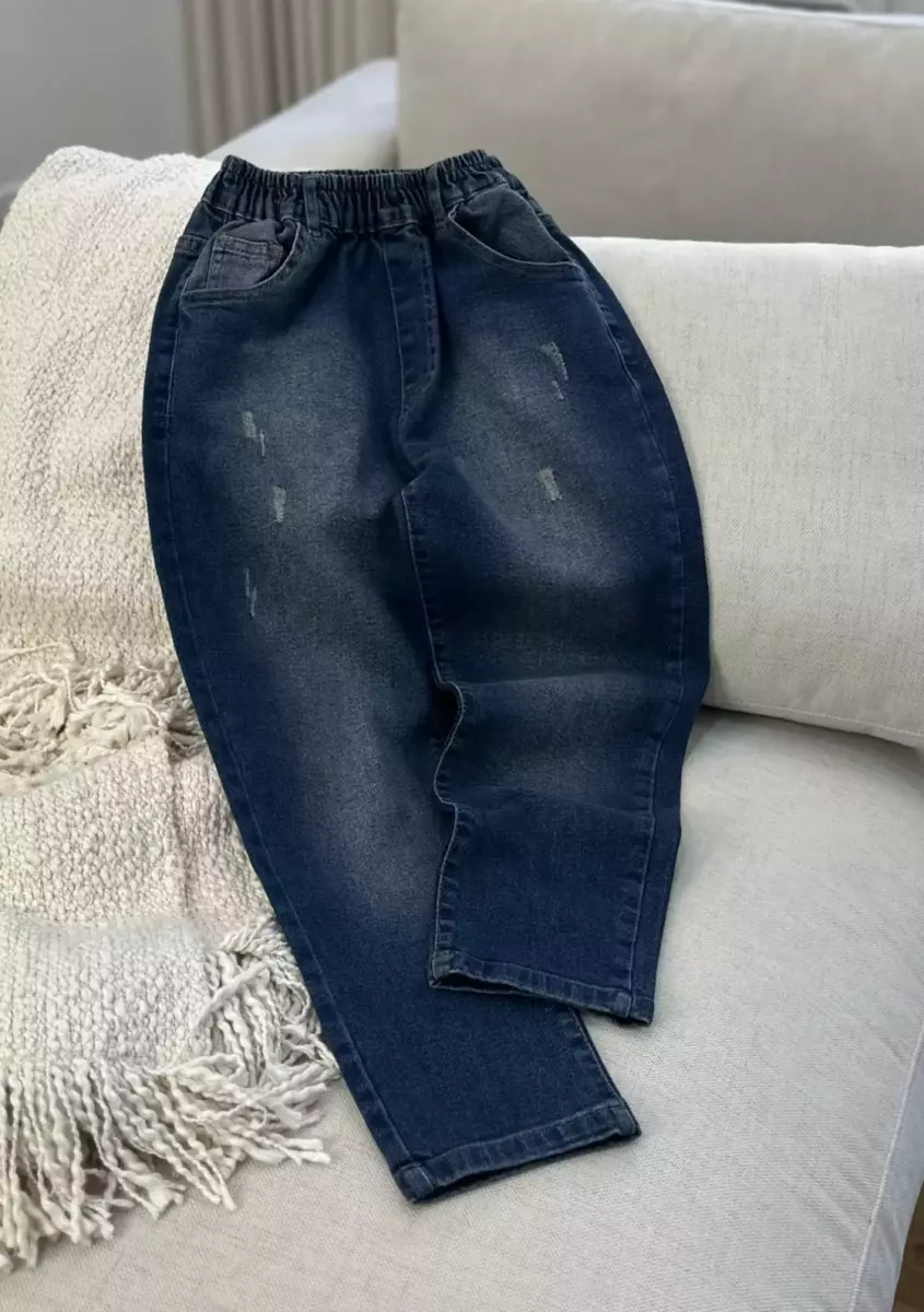 شلوار مام جین کد1136