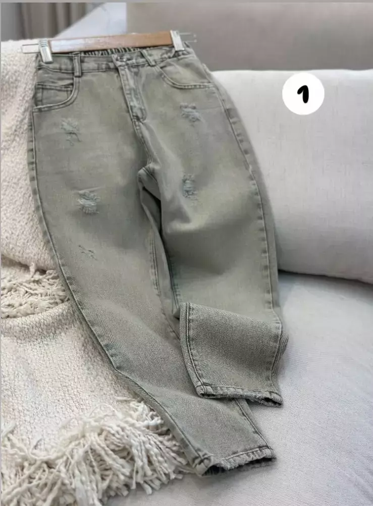 شلوار مام جین کد1152