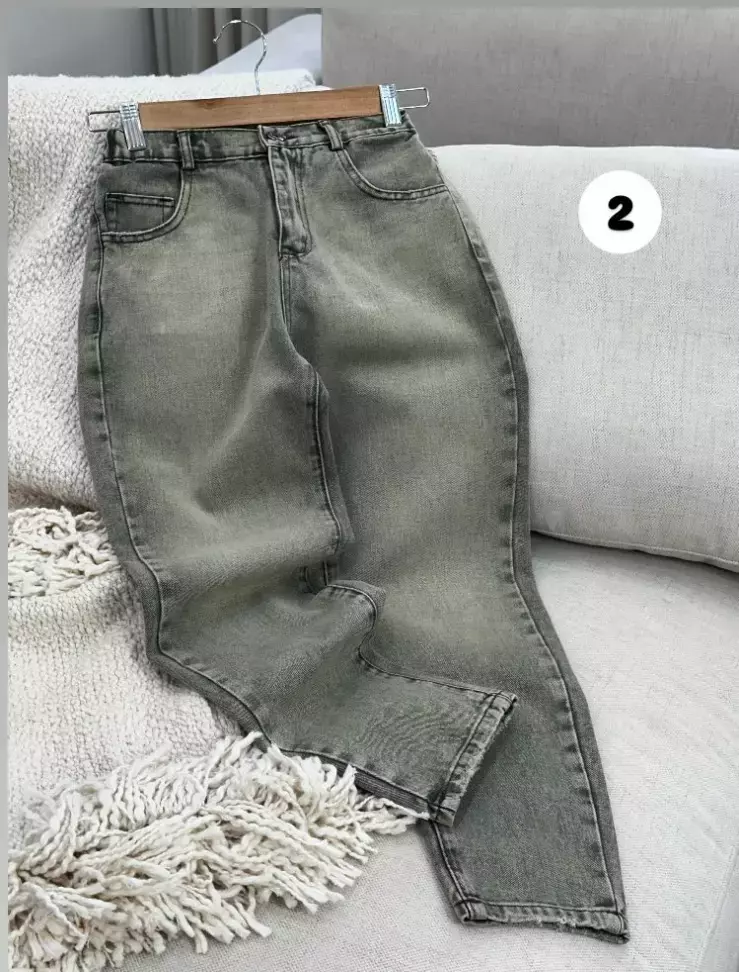 شلوار مام جین کد1152