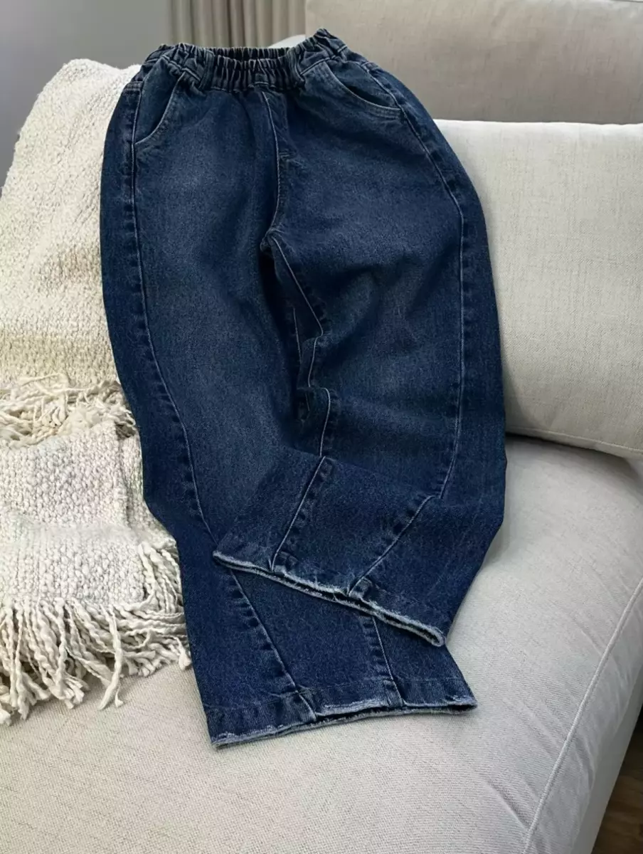 شلوار بگ جین کد1140