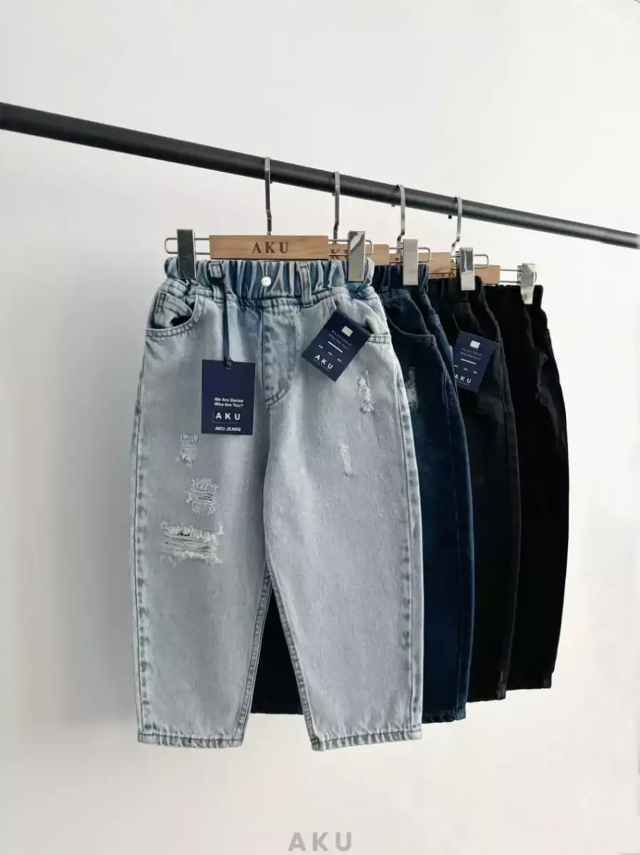 شلوار مام جین آکو کد1159