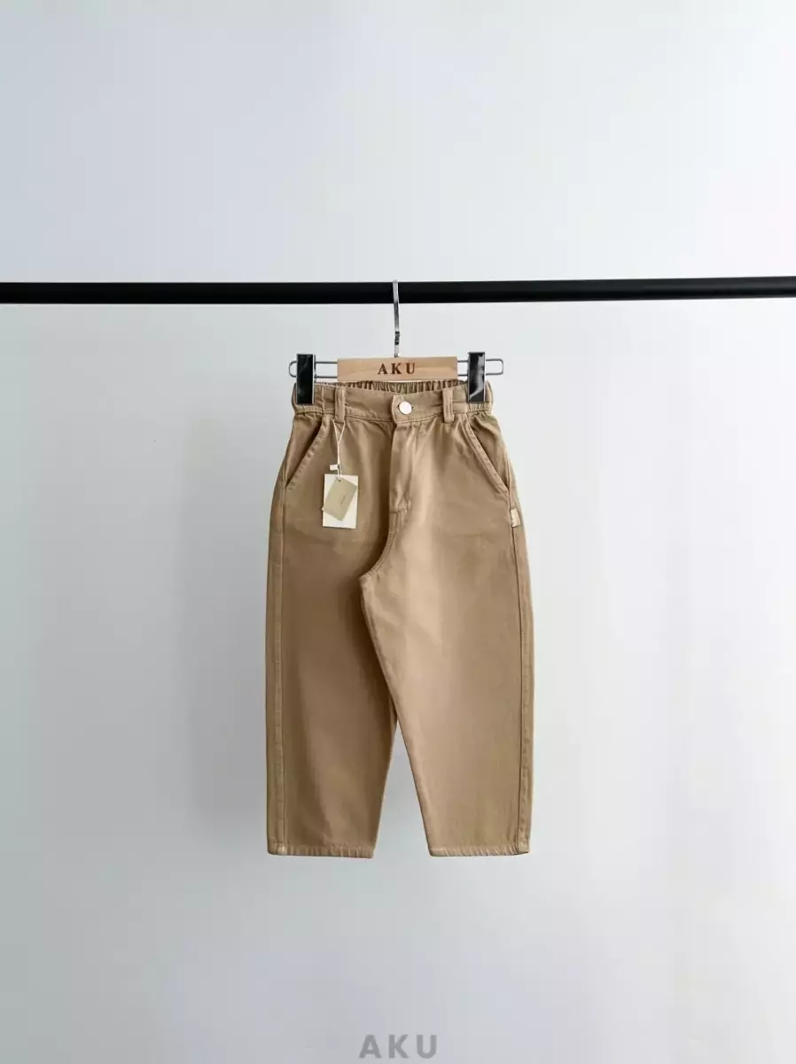 شلوار کتان خمره ای کد1160