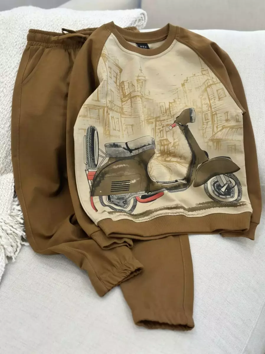 ست دوتیکه چاپی کد1158