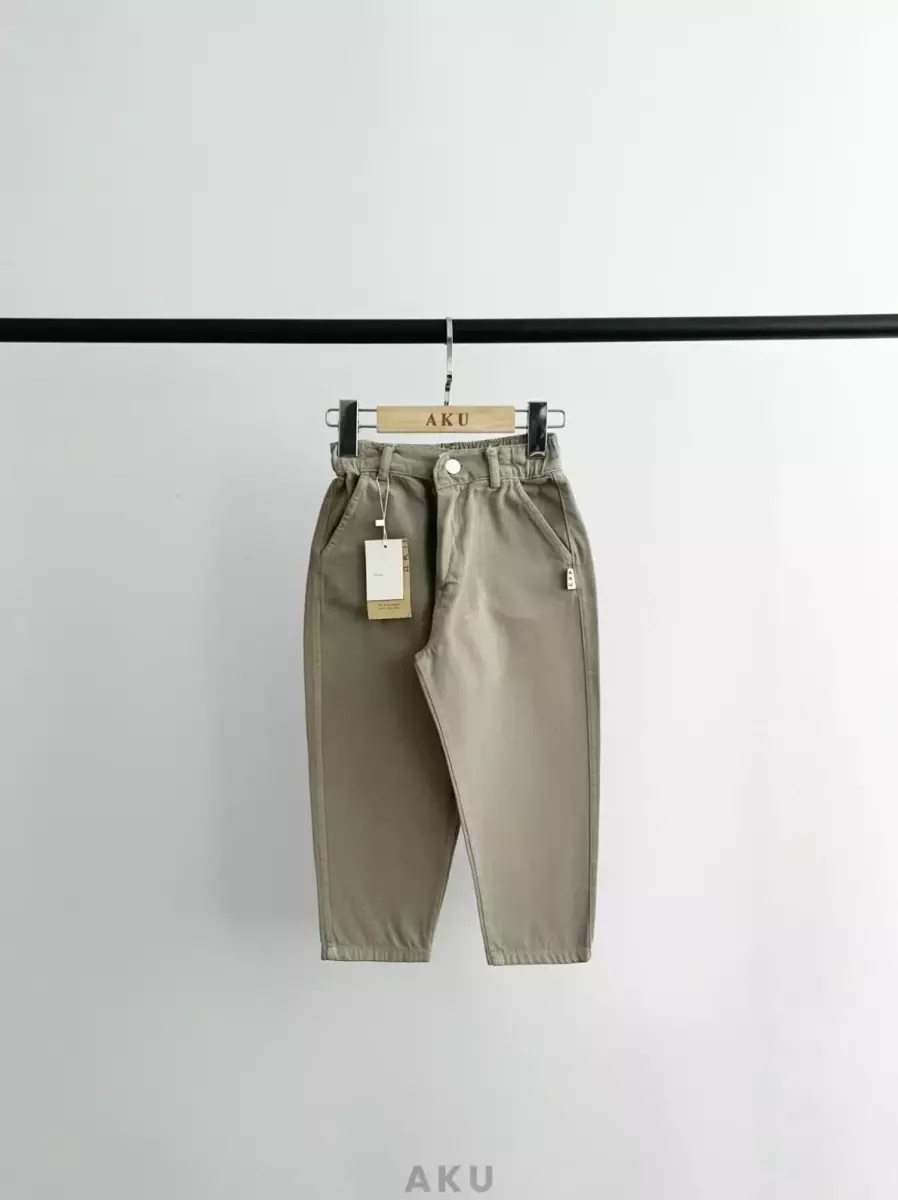 شلوار کتان خمره ای کد1160