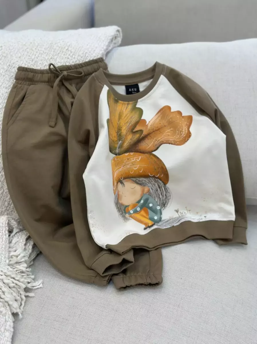 ست دوتیکه چاپی کد1158