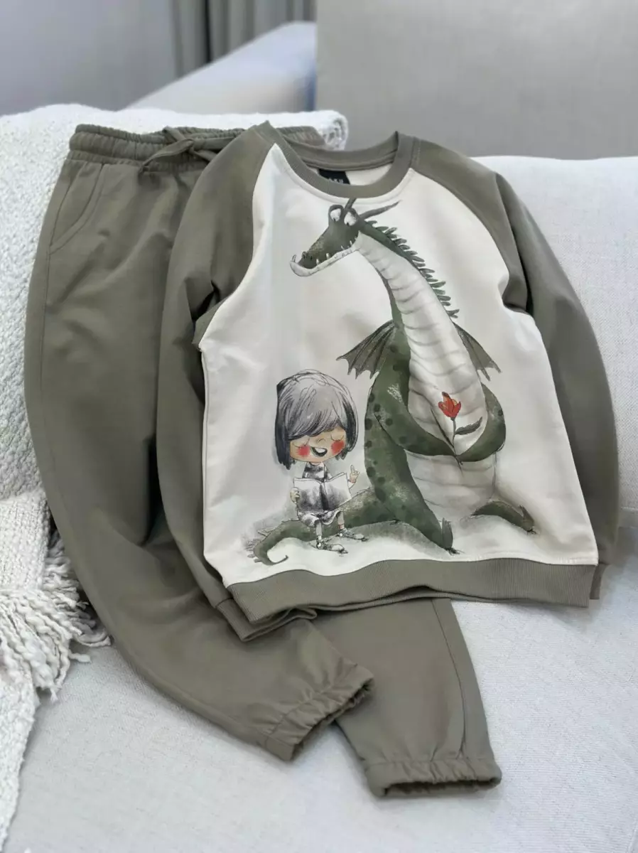 ست دوتیکه چاپی کد1158