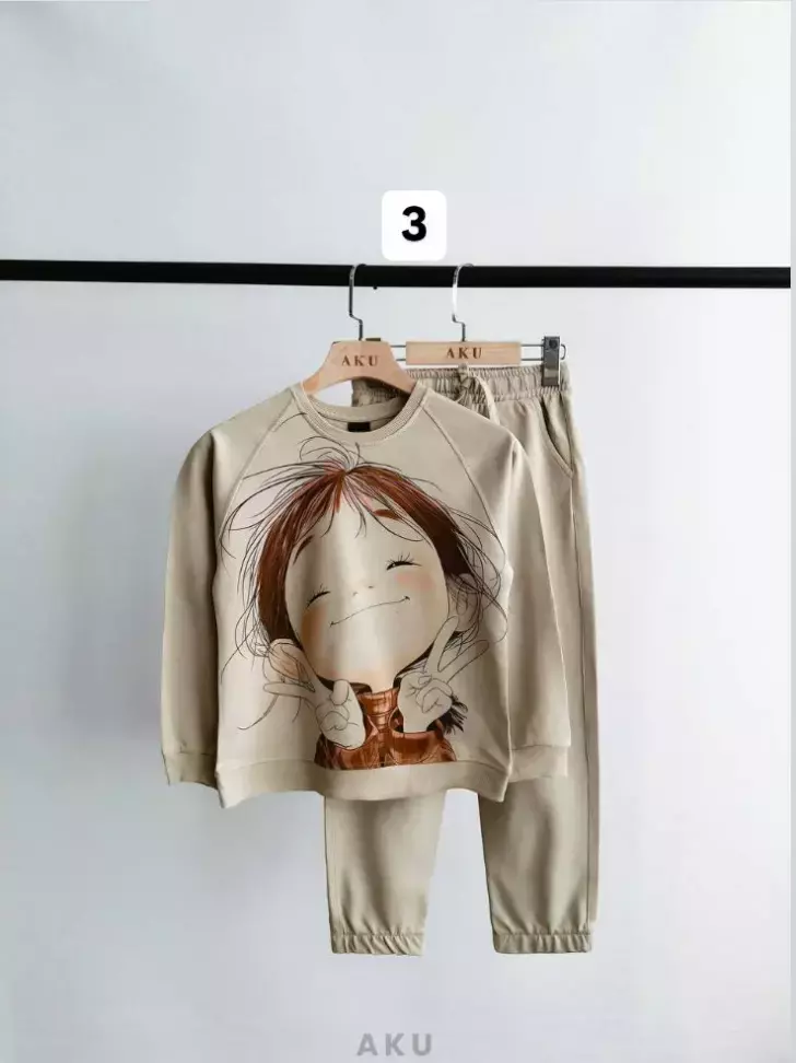 ست بلوز شلوار چاپی کد1186