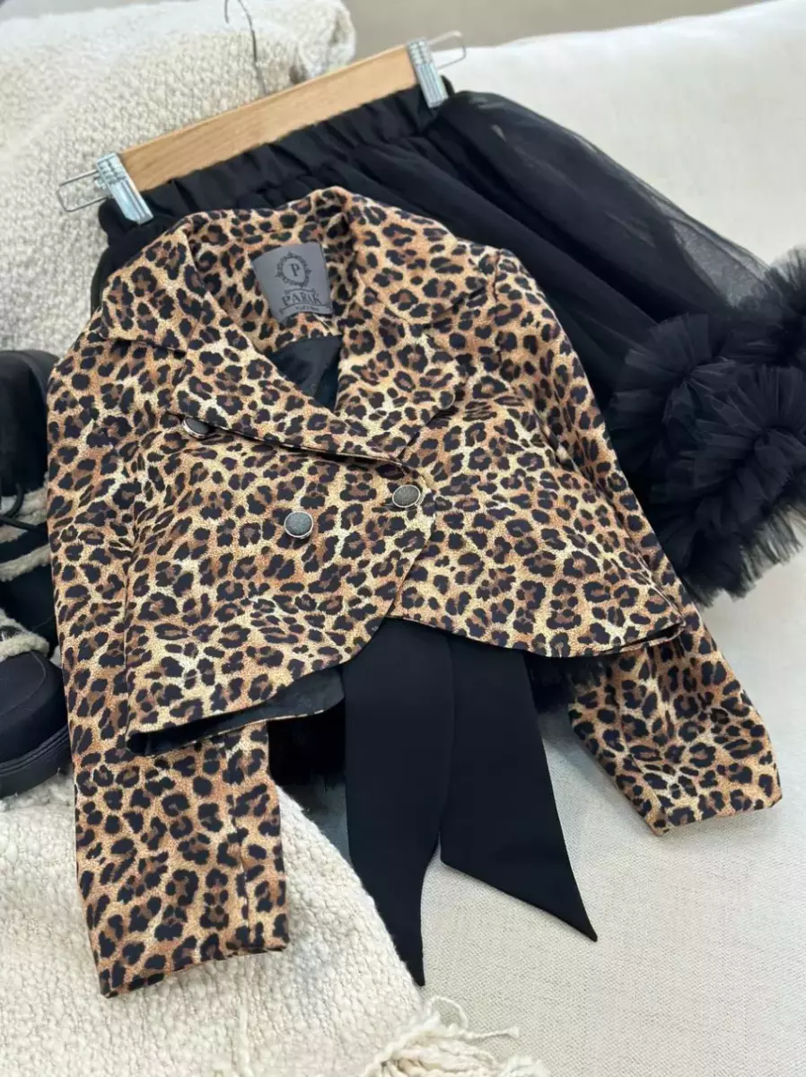 کراپ کت پلنگی کد 1195