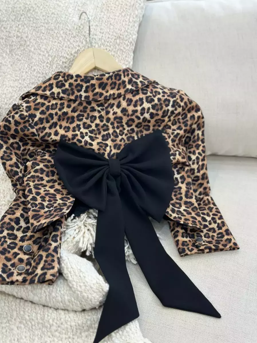 کراپ کت پلنگی کد 1195