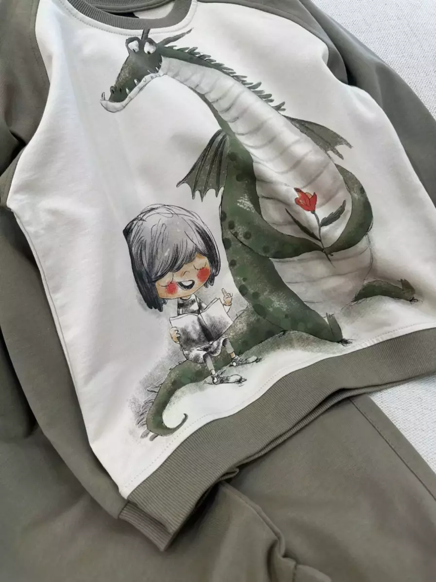 ست دوتیکه چاپی کد1158