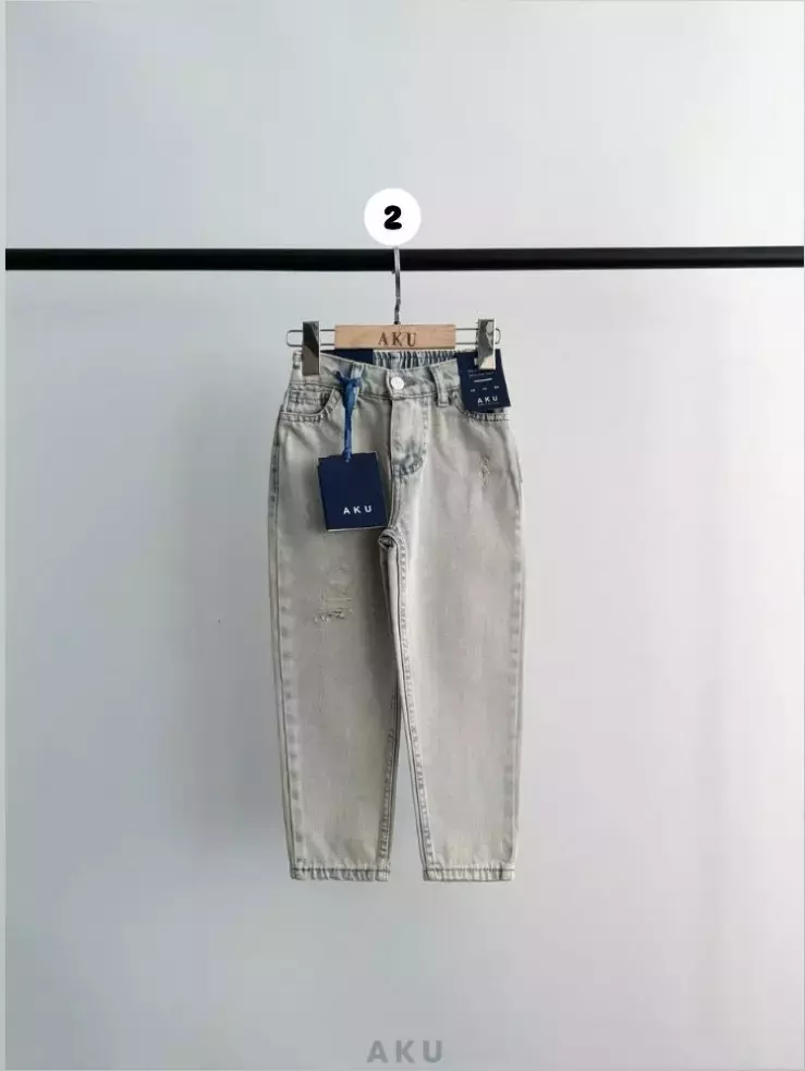 شلوار مام جین آکو کد1221