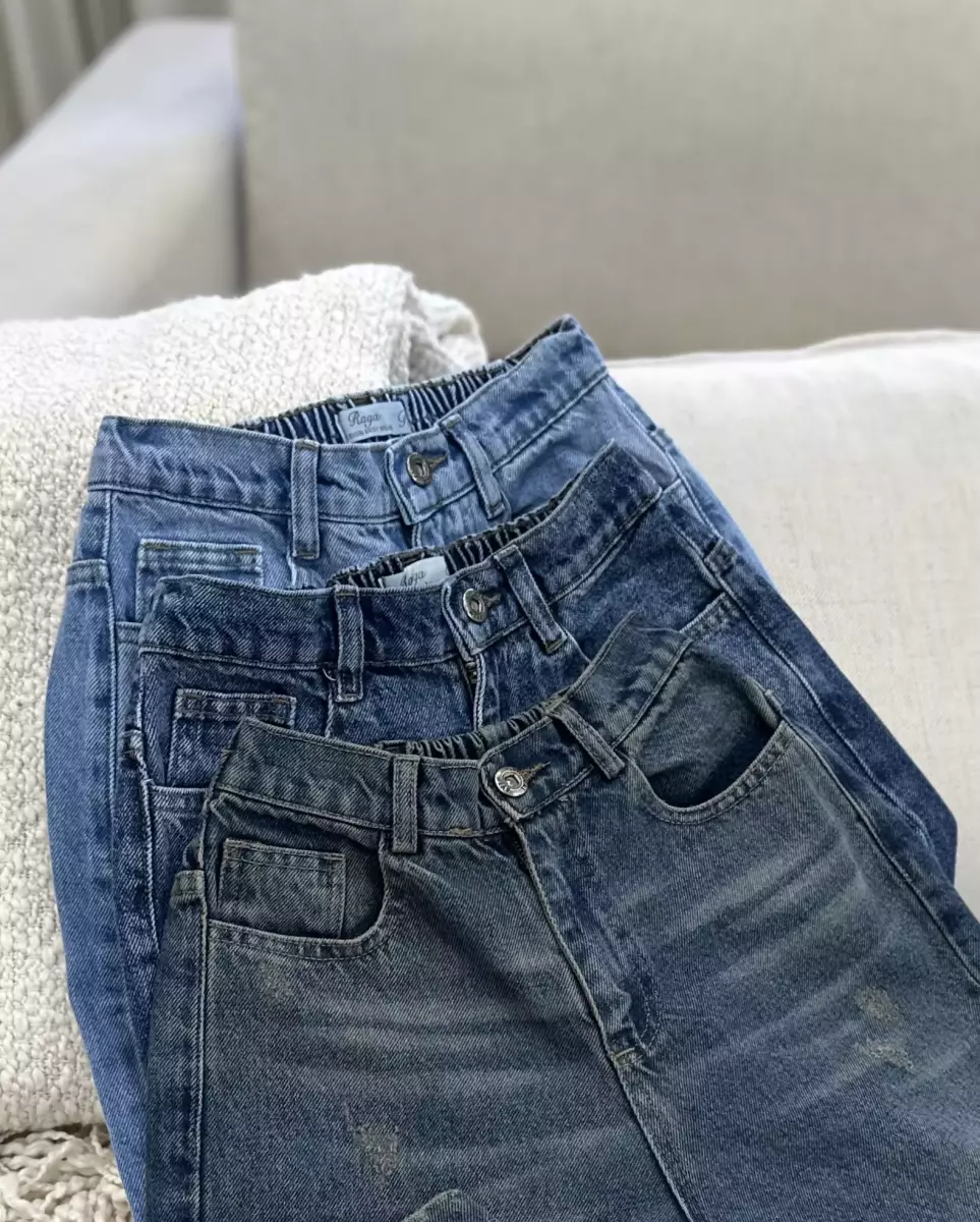 شلوار بگ جین کد1203