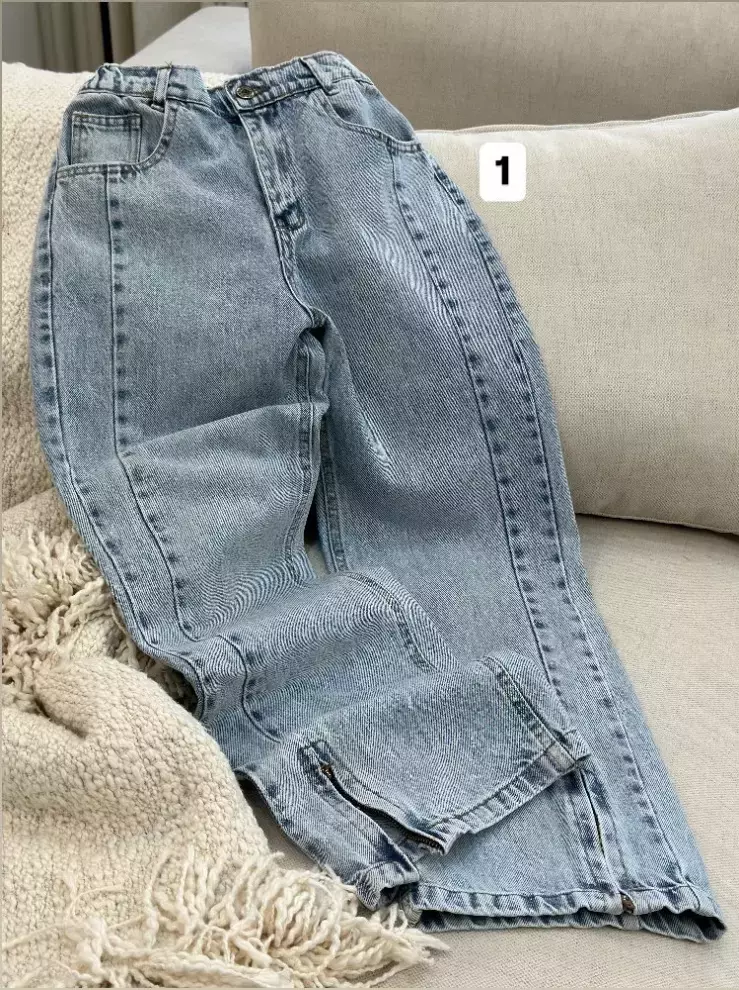 شلوار بگ جین کد1200