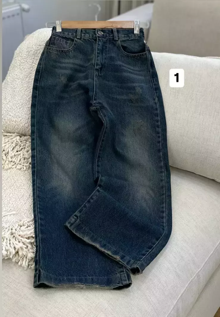 شلوار بگ جین کد1203