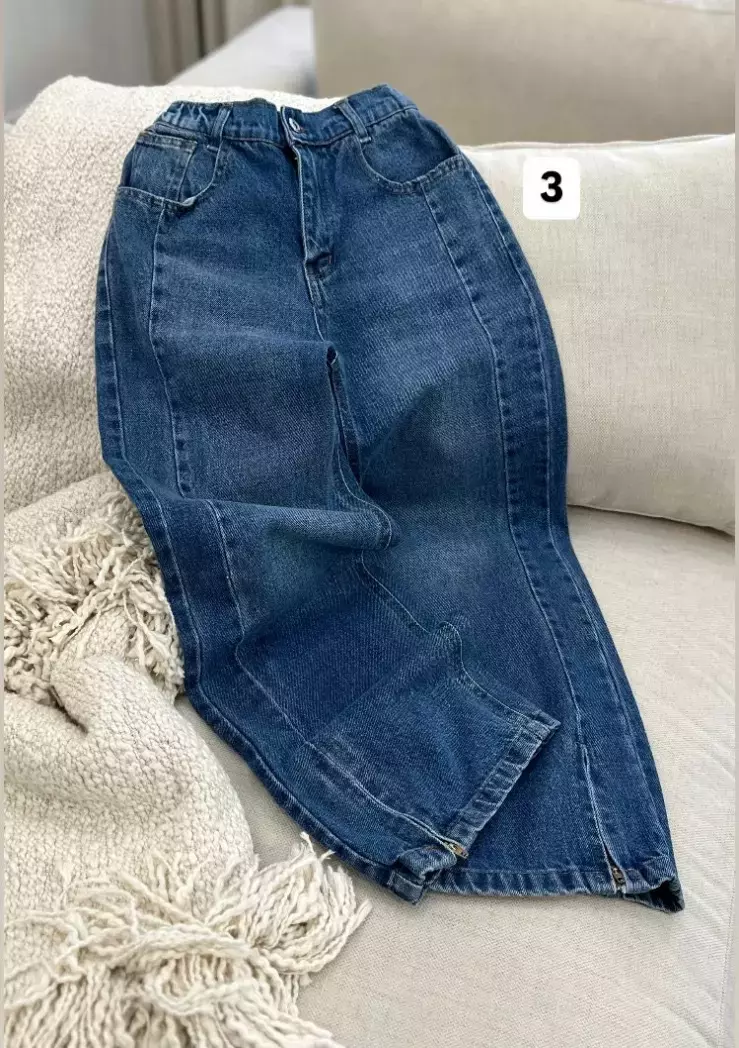 شلوار بگ جین کد1200