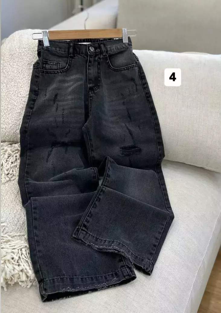 شلوار بگ جین کد1204