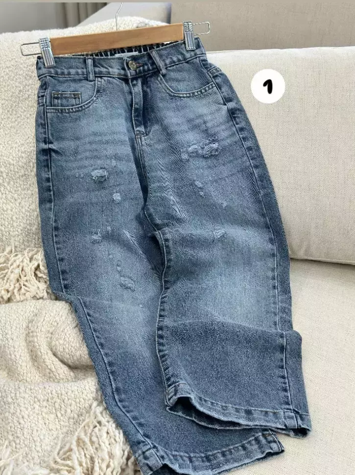 شلوار بگ جین کد1215