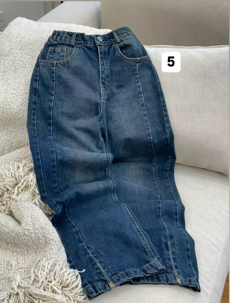 شلوار بگ جین کد1200