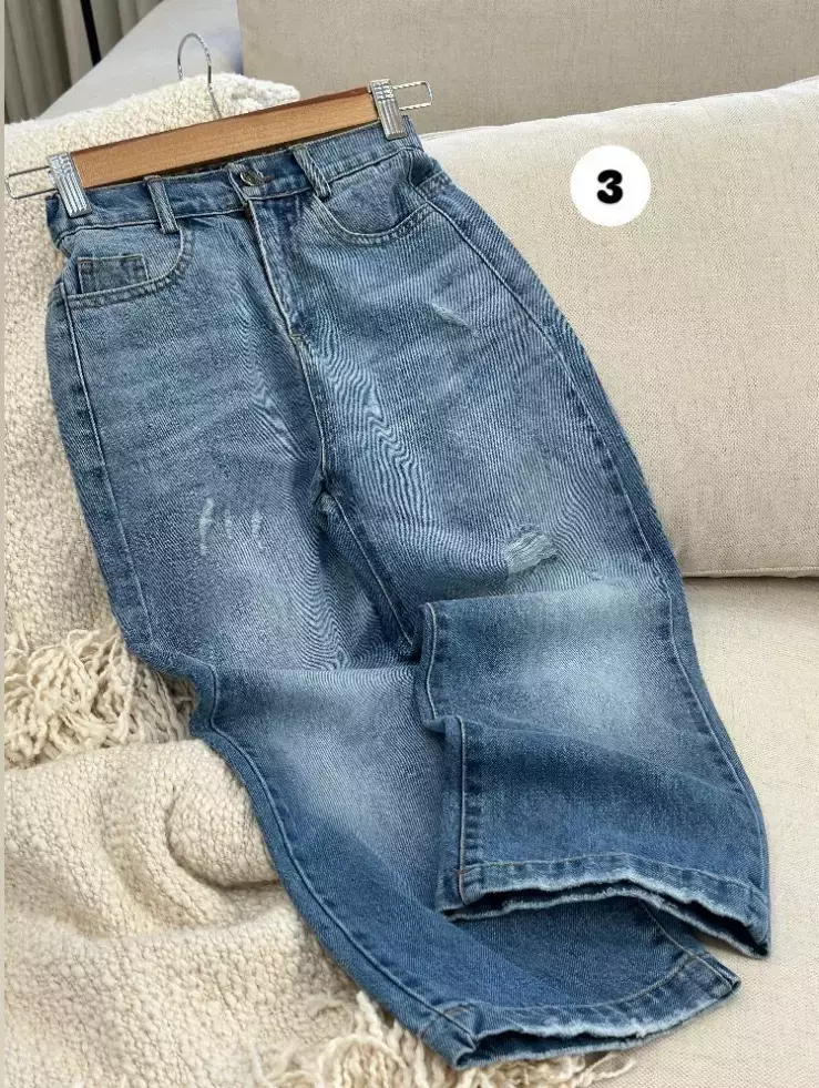 شلوار بگ جین کد1215