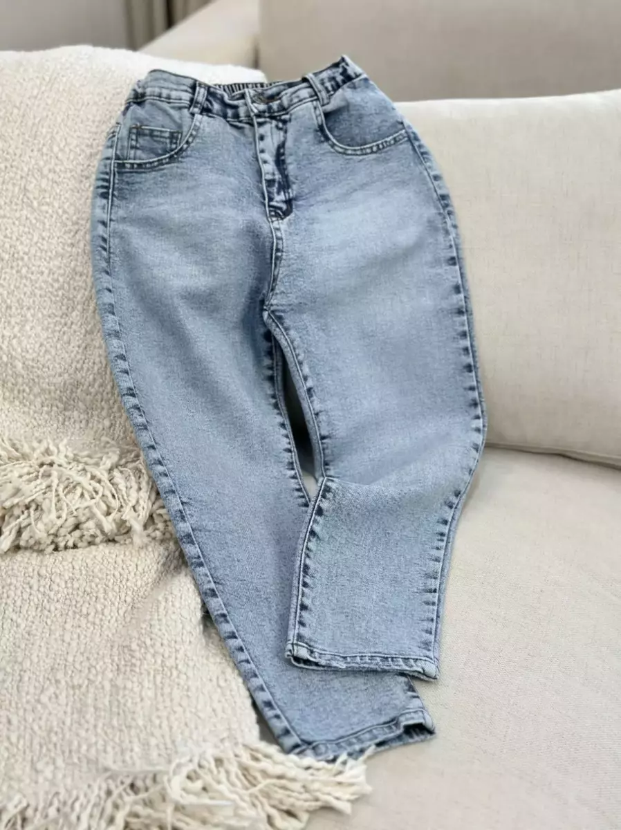 شلوار مام جین کد1263