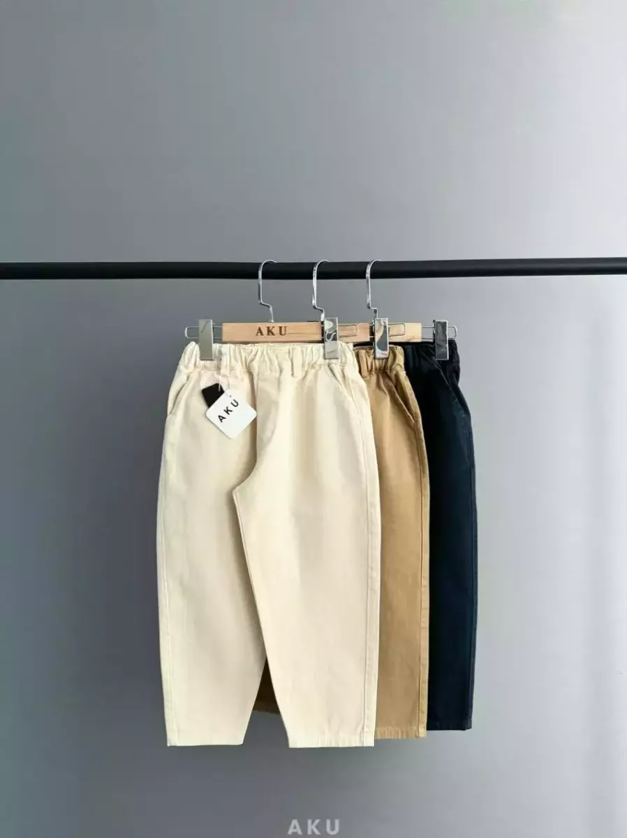 شلوار مام کتان کد1267