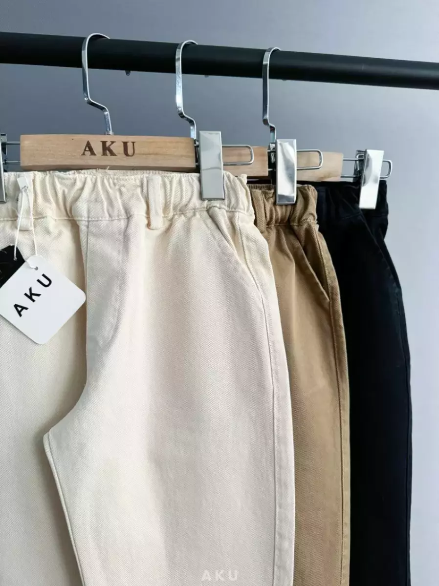 شلوار مام کتان کد1267