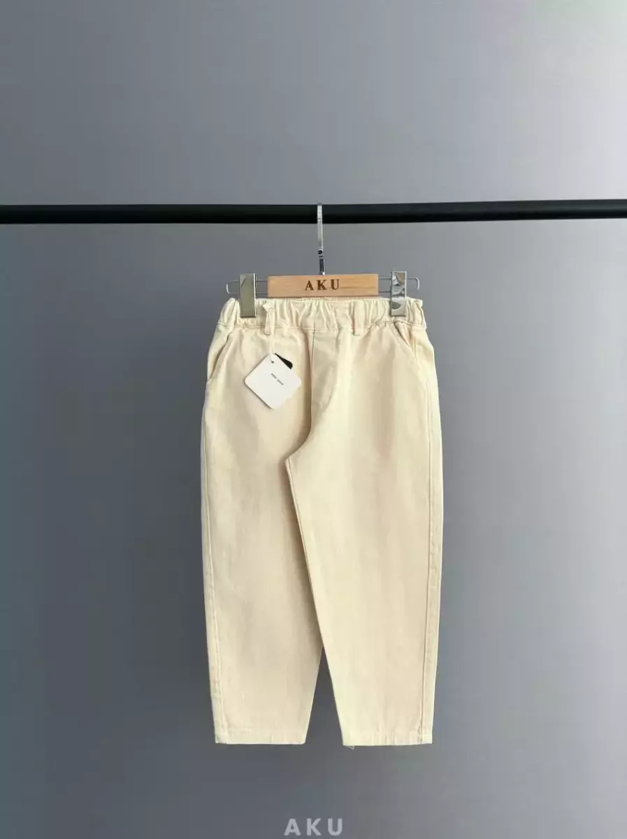 شلوار مام کتان کد1267